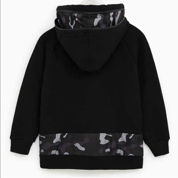 Zara Hooded Plush Youth Edition Sweatshirt - Picture 3 of 13